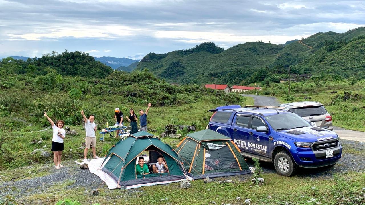 Nobita Homestay Bac Ha Bagian luar foto