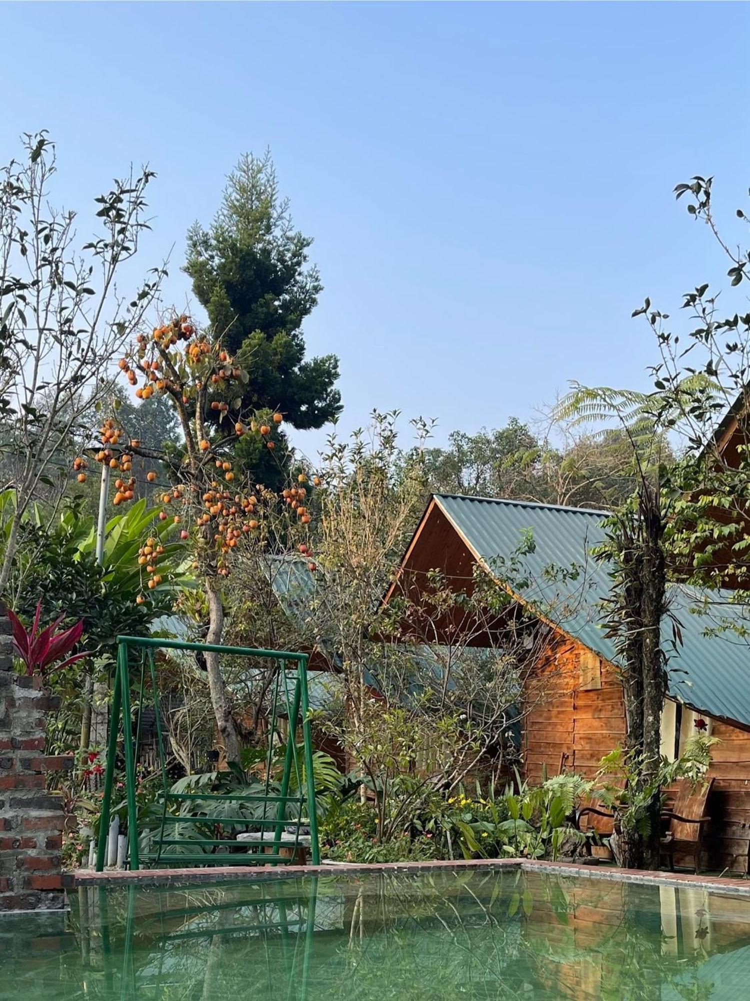 Nobita Homestay Bac Ha Bagian luar foto