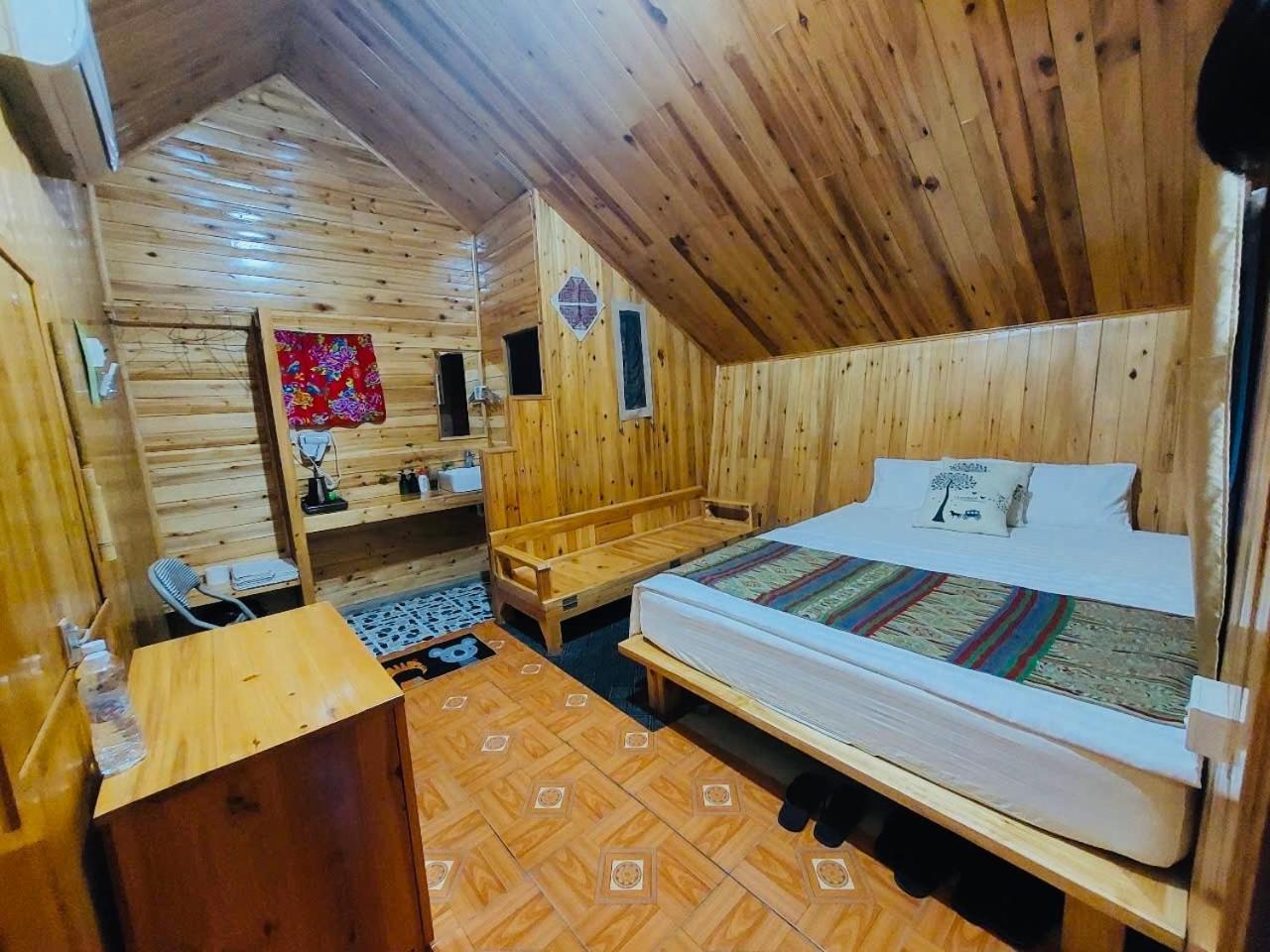 Nobita Homestay Bac Ha Bagian luar foto