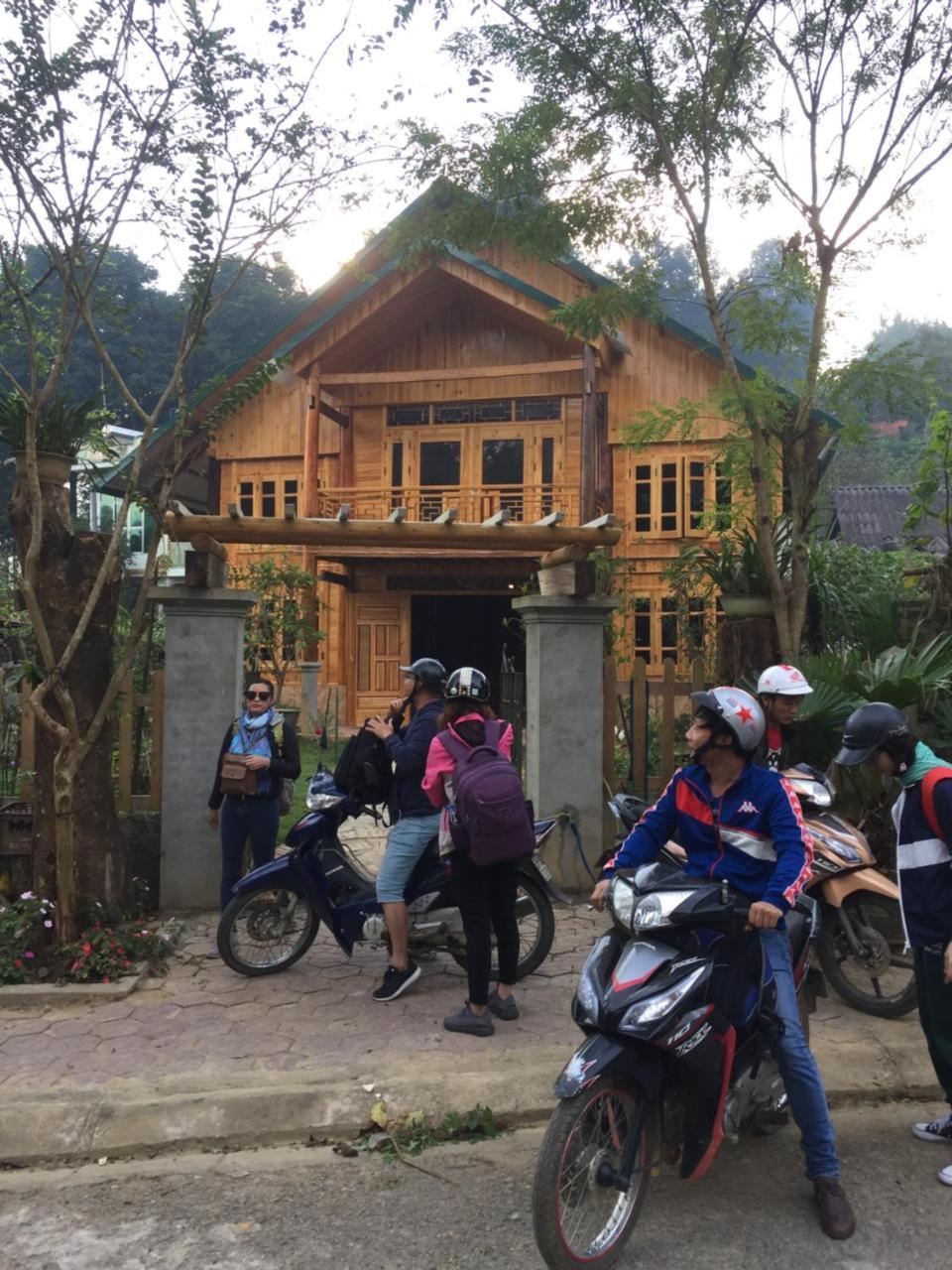 Nobita Homestay Bac Ha Bagian luar foto